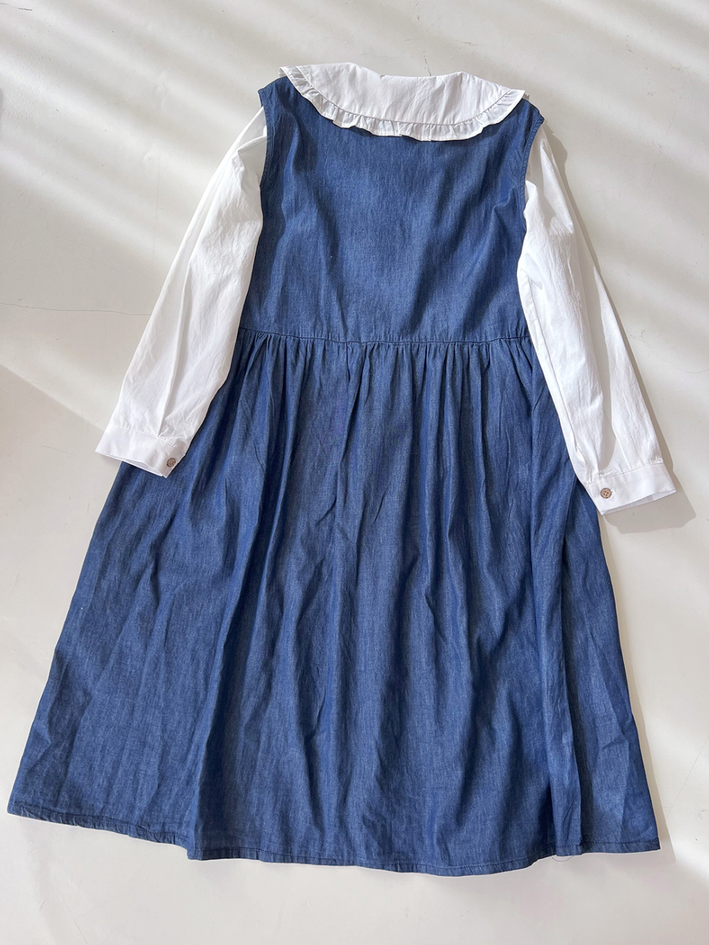 드레스 네이비블루 색상 이미지-S1L18